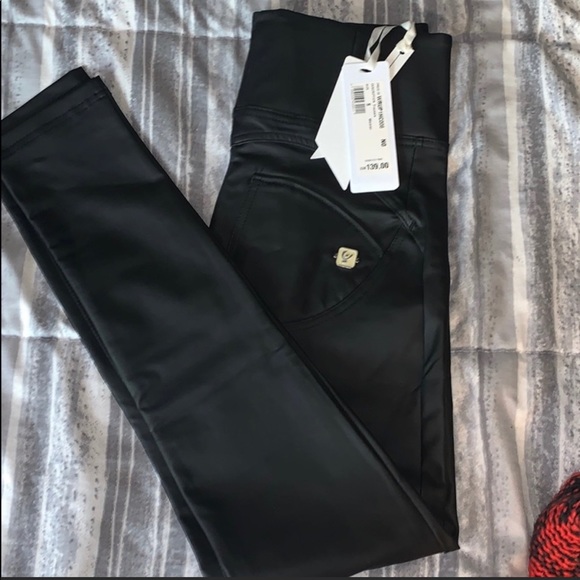 NWTY Faux Leather Freddy Pants ONLY PAIR - Picture 3 of 6